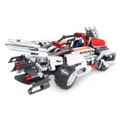 QIHUI 8009 non  CỖ XE LƯỠI ĐAO bộ đồ chơi xếp lắp ráp ghép mô hình  SHADOW SABER Kỹ Thuật Công Nghệ Cao Mô Hình Phương Tiện 408 khối