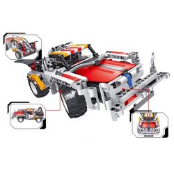 QIHUI 8009 non  CỖ XE LƯỠI ĐAO bộ đồ chơi xếp lắp ráp ghép mô hình  SHADOW SABER Kỹ Thuật Công Nghệ Cao Mô Hình Phương Tiện 408 khối