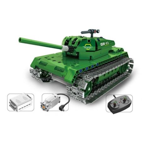 QIHUI 8011 non  XE TĂNG bộ đồ chơi xếp lắp ráp ghép mô hình  Kỹ Thuật Công Nghệ Cao Mô Hình Phương Tiện 454 khối