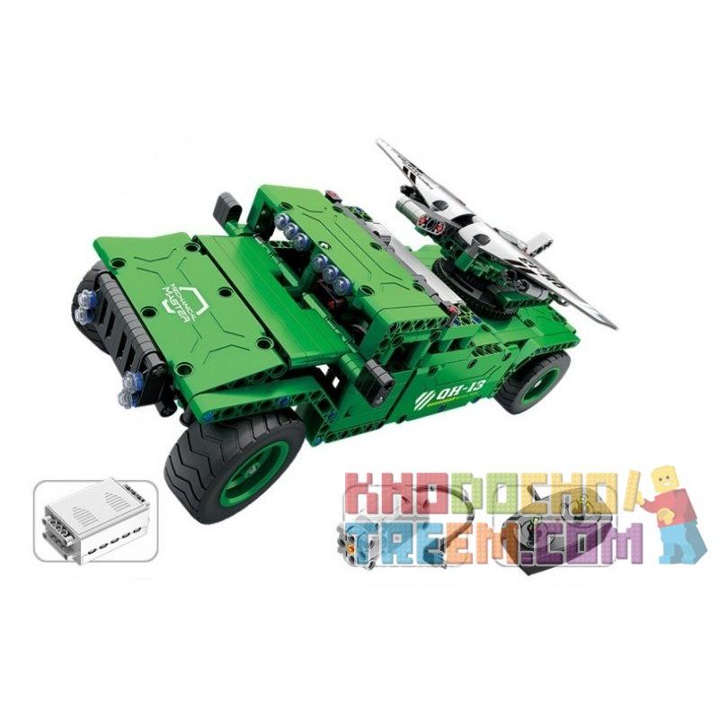 QIHUI 8013 non  XE Ô TÔ PHÓNG MÁY BAY KHÔNG NGƯỜI LÁI bộ đồ chơi xếp lắp ráp ghép mô hình  Kỹ Thuật Công Nghệ Cao Mô Hình Phương Tiện 506 khối