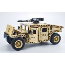 QIHUI 8014 non  XE Ô TÔ VŨ TRANG bộ đồ chơi xếp lắp ráp ghép mô hình  Kỹ Thuật Công Nghệ Cao Mô Hình Phương Tiện 502 khối