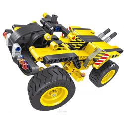 QIHUI 6804 non  MÁY KÉO VÀ GẶT bộ đồ chơi xếp lắp ráp ghép mô hình  Kỹ Thuật Công Nghệ Cao Mô Hình Phương Tiện 301 khối