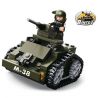 SLUBAN M38-B0588 B0588 0588 M38B0588 38-B0588 M38-B0587 B0587 0587 M38B0587 38-B0587 non  XE TĂNG THIẾT GIÁP 8 TRONG 1 bộ đồ chơi xếp lắp ráp ghép mô hình Military Army Quân Sự Bộ Đội 928 khối