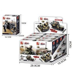 SLUBAN M38-B0588 B0588 0588 M38B0588 38-B0588 M38-B0587 B0587 0587 M38B0587 38-B0587 non  XE TĂNG THIẾT GIÁP 8 TRONG 1 bộ đồ chơi xếp lắp ráp ghép mô hình Military Army Quân Sự Bộ Đội 928 khối