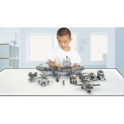 SLUBAN M38 non  TÀU SÂN BAY 9 TRONG 1 bộ đồ chơi xếp lắp ráp ghép mô hình Military Army Quân Sự Bộ Đội 1004 khối