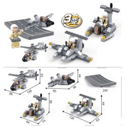 SLUBAN M38 non  TÀU SÂN BAY 9 TRONG 1 bộ đồ chơi xếp lắp ráp ghép mô hình Military Army Quân Sự Bộ Đội 1004 khối