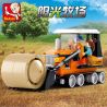 SLUBAN M38-B0558 B0558 0558 M38B0558 38-B0558 Xếp hình kiểu  CITY Harvester Máy Cuốn Cỏ 165 khối