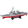 SLUBAN M38-B0390 B0390 0390 M38B0390 38-B0390 non  TÀU KHU TRỤC tỷ lệ 1:350 bộ đồ chơi xếp lắp ráp ghép mô hình Military Army DESTROYER Quân Sự Bộ Đội 615 khối