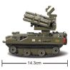 SLUBAN M38-B0283 B0283 0283 M38B0283 38-B0283 Xếp hình kiểu  MILITARY ARMY TOR-M1 Rocket Launcher Xe Phóng Tên Lửa 207 khối