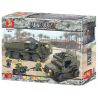 SLUBAN M38-B0307 B0307 0307 M38B0307 38-B0307 non  XE TẢI JEEP MÁY CHỞ QUÂN bộ đồ chơi xếp lắp ráp ghép mô hình Military Army SERVICE TROOPS Quân Sự Bộ Đội 455 khối