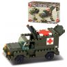 SLUBAN M38-B6000 B6000 6000 M38B6000 38-B6000 Xếp hình kiểu  MILITARY ARMY Ambulance Xe Cứu Thương Quân Sự 229 khối