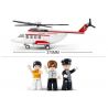 SLUBAN M38-B0363 B0363 0363 M38B0363 38-B0363 non  TRỰC THĂNG CÁ NHÂN bộ đồ chơi xếp lắp ráp ghép mô hình City AVIATION Thành Phố 259 khối