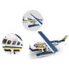 SLUBAN M38-B0361 B0361 0361 M38B0361 38-B0361 Xếp hình kiểu  CITY Seaplane Thủy Phi Cơ Cá Nhân 214 khối