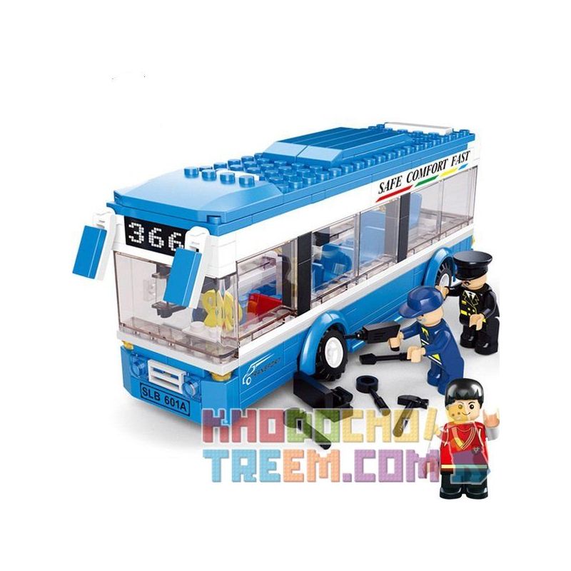 SLUBAN M38-B0330 B0330 0330 M38B0330 38-B0330 non  XE BUÝT bộ đồ chơi xếp lắp ráp ghép mô hình City Thành Phố 235 khối