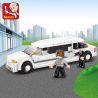 SLUBAN M38-B0323 B0323 0323 M38B0323 38-B0323 non  ÔNG VUA LÀM MẪU SẢN PHẨM XE LIMOUSINE HẠNG SANG LINCOLN bộ đồ chơi xếp lắp ráp ghép mô hình City Thành Phố 135 khối