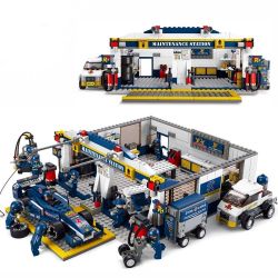 SLUBAN M38-B0356 B0356 0356 M38B0356 38-B0356 non  XE ĐUA F1 VÀ TRẠM BẢO DƯỠNG bộ đồ chơi xếp lắp ráp ghép mô hình Speed Champions Racing Cars FORMULA CAR Đua Xe Công Thức 741 khối