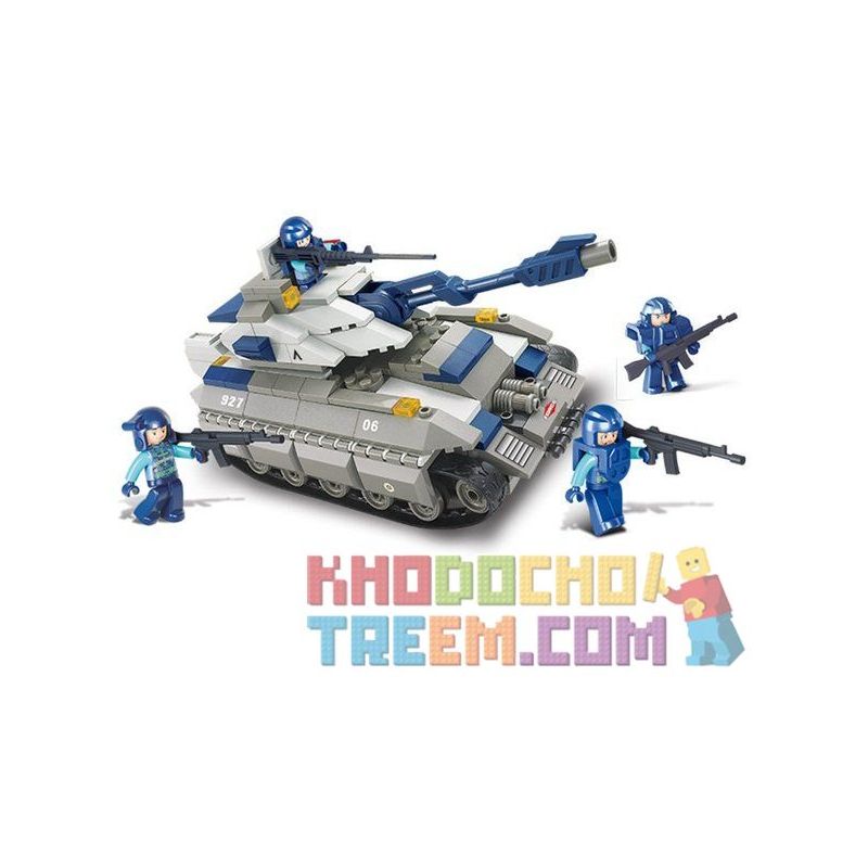 SLUBAN M38-B0205 B0205 0205 M38B0205 38-B0205 non  XE TĂNG LỰC LƯỢNG ĐẶC NHIỆM bộ đồ chơi xếp lắp ráp ghép mô hình Military Army Quân Sự Bộ Đội 260 khối