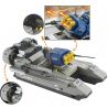 SLUBAN M38-B0197 B0197 0197 M38B0197 38-B0197 Xếp hình kiểu  SWAT SPECIAL FORCE Attack Yacht Xuồng Cao Tốc Gắn Rocket 164 khối