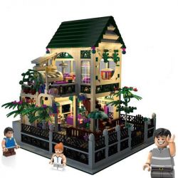 XINGBAO XB-01202 01202 XB01202 non  NGÔI NHÀ LÃNG MẠN bộ đồ chơi xếp lắp ráp ghép mô hình Creator ROMANTIC HEART Sáng Tạo 1500 khối