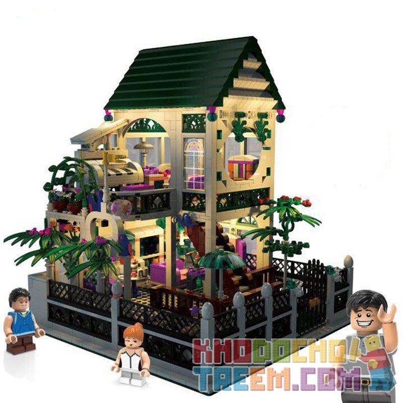 XINGBAO XB-01202 01202 XB01202 non  NGÔI NHÀ LÃNG MẠN bộ đồ chơi xếp lắp ráp ghép mô hình Creator ROMANTIC HEART Sáng Tạo 1500 khối