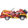 QIHUI 8002 non  XE ĐỊA HÌNH MÀU LỬA bộ đồ chơi xếp lắp ráp ghép mô hình  RAGING FIRE Kỹ Thuật Công Nghệ Cao Mô Hình Phương Tiện 472 khối