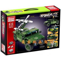 QIHUI 8013 non  XE Ô TÔ PHÓNG MÁY BAY KHÔNG NGƯỜI LÁI bộ đồ chơi xếp lắp ráp ghép mô hình  Kỹ Thuật Công Nghệ Cao Mô Hình Phương Tiện 506 khối