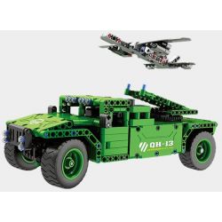 QIHUI 8013 non  XE Ô TÔ PHÓNG MÁY BAY KHÔNG NGƯỜI LÁI bộ đồ chơi xếp lắp ráp ghép mô hình  Kỹ Thuật Công Nghệ Cao Mô Hình Phương Tiện 506 khối