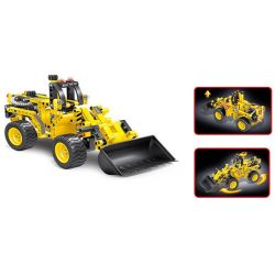 QIHUI 6803 non  XE ỦI VÀ PHÁO bộ đồ chơi xếp lắp ráp ghép mô hình  Kỹ Thuật Công Nghệ Cao Mô Hình Phương Tiện 261 khối