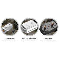 QIHUI 8014 non  XE Ô TÔ VŨ TRANG bộ đồ chơi xếp lắp ráp ghép mô hình  Kỹ Thuật Công Nghệ Cao Mô Hình Phương Tiện 502 khối