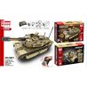 QIHUI 9801 non  XE TĂNG M1A2 bộ đồ chơi xếp lắp ráp ghép mô hình  Kỹ Thuật Công Nghệ Cao Mô Hình Phương Tiện 1276 khối