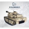 QIHUI 9801 non  XE TĂNG M1A2 bộ đồ chơi xếp lắp ráp ghép mô hình  Kỹ Thuật Công Nghệ Cao Mô Hình Phương Tiện 1276 khối