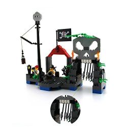 Enlighten 309 Qman 309 non  XÂY DỰNG BỘ XƯƠNG HAMLET bộ đồ chơi xếp lắp ráp ghép mô hình Pirates Of The Caribbean CORSAIR Cướp Biển Vùng Caribe 206 khối