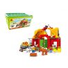 HYSTOYS HONGYUANSHENG AOLEDUOTOYS GM-5001 5001 GM5001 HG-1268 1268 HG1268 Xếp hình kiểu    Big Farm Nông Trại Nhỏ gồm 2 hộp nhỏ 76 khối