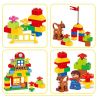 HYSTOYS HONGYUANSHENG AOLEDUOTOYS GM-5029 5029 GM5029 HG-1283 1283 HG1283 Xếp hình kiểu    Learning Paradise Thiên đường Học Tập gồm 2 hộp nhỏ 112 khối