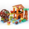 HYSTOYS HONGYUANSHENG AOLEDUOTOYS GM-5015 5015 GM5015 GM-5015B 5015B GM5015B HG-1454 1454 HG1454 Xếp hình kiểu    Insect World Thế Giới Côn Trùng gồm 2 hộp nhỏ 55 khối