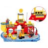 HYSTOYS HONGYUANSHENG AOLEDUOTOYS HG-1402 1402 HG1402 Xếp hình kiểu    Fire Story Câu Chuyện Cứu Hỏa Có Bàn 107 khối