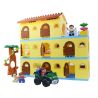 HYSTOYS HONGYUANSHENG AOLEDUOTOYS HG-1618 1618 HG1618 Xếp hình kiểu    Warm Family Gia đình ấm áp 93 khối