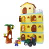 HYSTOYS HONGYUANSHENG AOLEDUOTOYS HG-1618 1618 HG1618 Xếp hình kiểu    Warm Family Gia đình ấm áp 93 khối