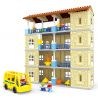 HYSTOYS HONGYUANSHENG AOLEDUOTOYS HG-1614 1614 HG1614 Xếp hình kiểu    Warm Family Gia đình ấm áp 121 khối