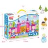 HYSTOYS HONGYUANSHENG AOLEDUOTOYS GM-5003 5003 GM5003 Xếp hình kiểu    Happy Princess Công Chúa Vui Vẻ 100 khối