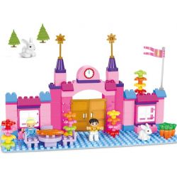 HYSTOYS HONGYUANSHENG AOLEDUOTOYS GM-5003 5003 GM5003 Xếp hình kiểu    Happy Princess Công Chúa Vui Vẻ 100 khối