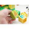 HYSTOYS HONGYUANSHENG AOLEDUOTOYS GM-5009 5009 GM5009 Xếp hình kiểu    Learning Alphabet Học Bảng Chữ Cái 108 khối