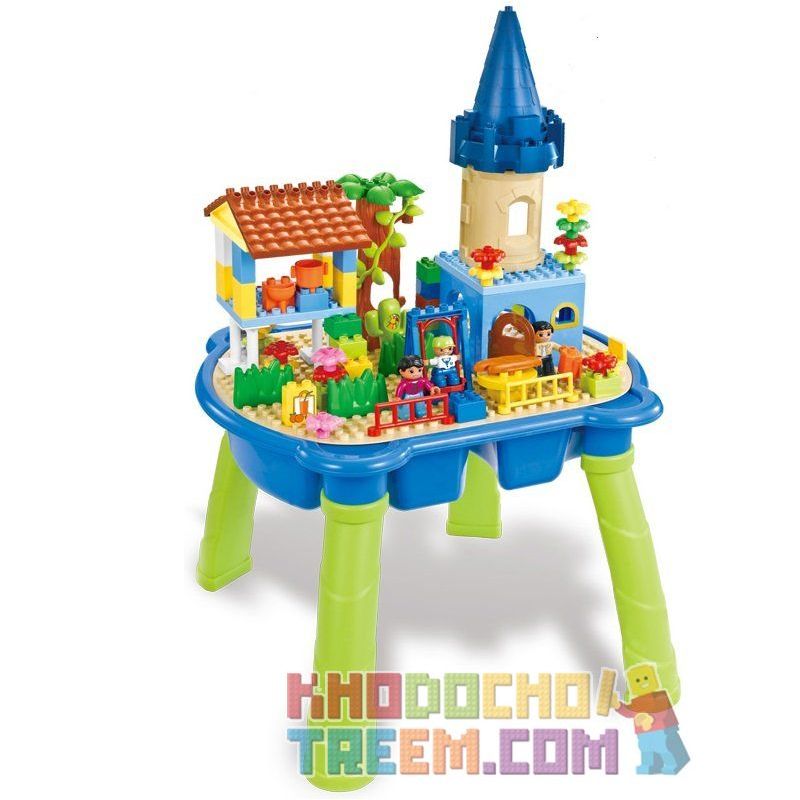 HYSTOYS HONGYUANSHENG AOLEDUOTOYS GM-5020 5020 GM5020 Xếp hình kiểu    Happy Family Ngôi Nhà Vui Vẻ Có Bàn 99 khối