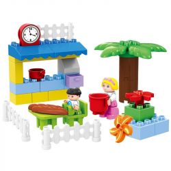 HUIMEI STAR CITY XING DOU CHENG HM072 Xếp hình kiểu    Happy Family Gia đình Vui Vẻ 92 khối