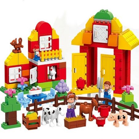 HUIMEI STAR CITY XING DOU CHENG HM068 Xếp hình kiểu    Small Farm Nông Trại Nhỏ 120 khối