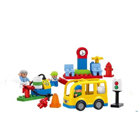 HUIMEI STAR CITY XING DOU CHENG HM070 Xếp hình kiểu    Small Bus Station Nhà Chờ Xe Bus 29 khối