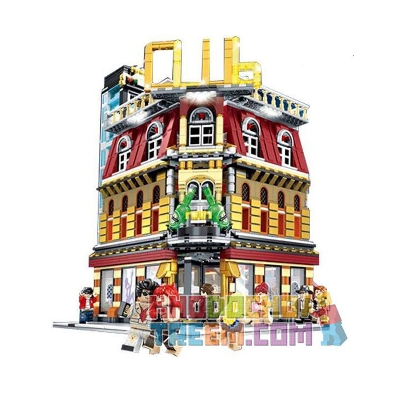 SEMBO SD6991 6991 non  CÂU LẠC BỘ bộ đồ chơi xếp lắp ráp ghép mô hình Creator SEMBOCLUB Sáng Tạo 2488 khối