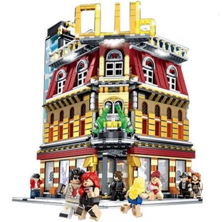 SEMBO SD6991 6991 non  CÂU LẠC BỘ bộ đồ chơi xếp lắp ráp ghép mô hình Creator SEMBOCLUB Sáng Tạo 2488 khối