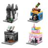 SEMBO SD6030 6030 SD6031 6031 601518 SD6032 6032 SD6033 6033 non  CHUỖI CỬA HÀNG ĐỒ TRANG SỨC BÁNH VÀ NHÀ SÁCH bộ đồ chơi xếp lắp ráp ghép mô hình Mini Modular SEMBO BLOCK DIOR HOLIDAY STREET CAKE SHOP BBQ BOOK STORE Đường Phố Thu Nhỏ 120 khối