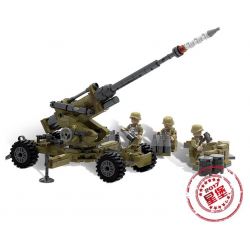 XINGBAO XB-06011 06011 XB06011 non  PHÁO PHÒNG KHÔNG bộ đồ chơi xếp lắp ráp ghép mô hình Across The Battlefield ACROSS THE BATTLEFIELD SCORPION CINDY CANNON Băng Qua Chiến Trường 350 khối